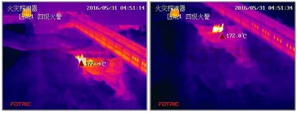 FOTRIC紅外熱像儀應用于煤倉智能防火